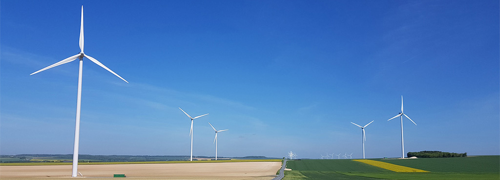 Eoliennes OSTWIND à bettencourt et saint ouen dans la communauté de communes nièvre et somme